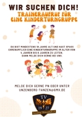 Vorschaubild von Artikel: Traineraufruf für eine Kinderturngruppe 